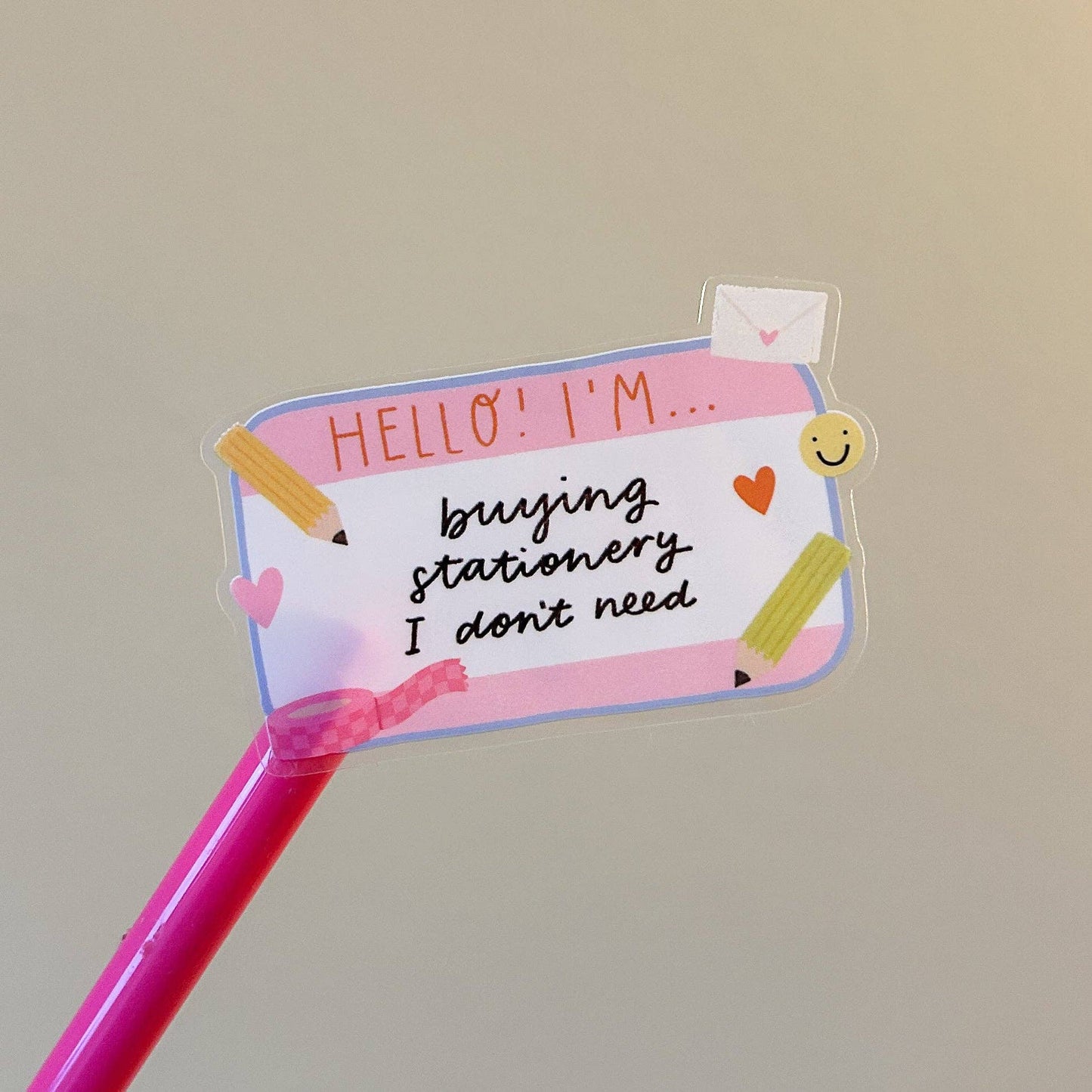 Sticker - Buying Stationary