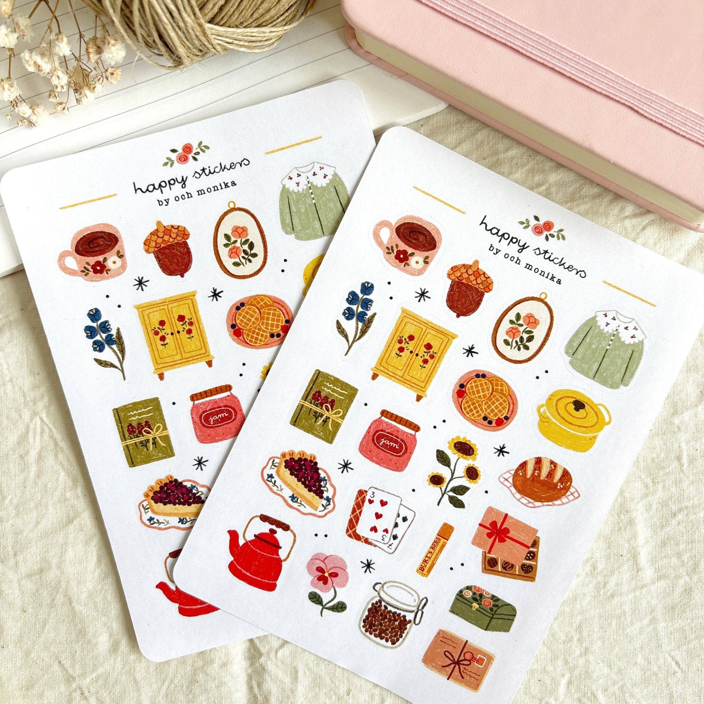 Planche de stickers - Sweet Life