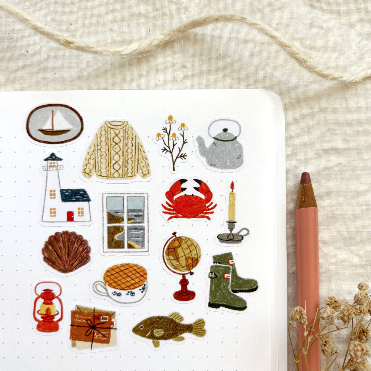 Planche de stickers - Gardien de phare