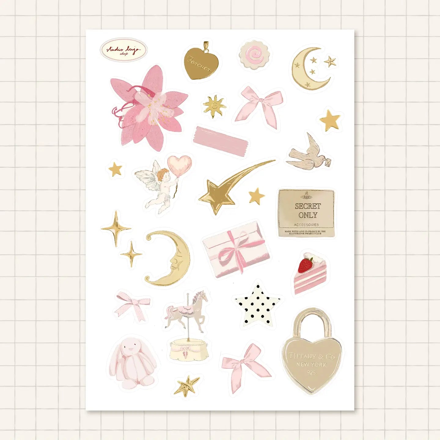 Planche de stickers - Whimsy
