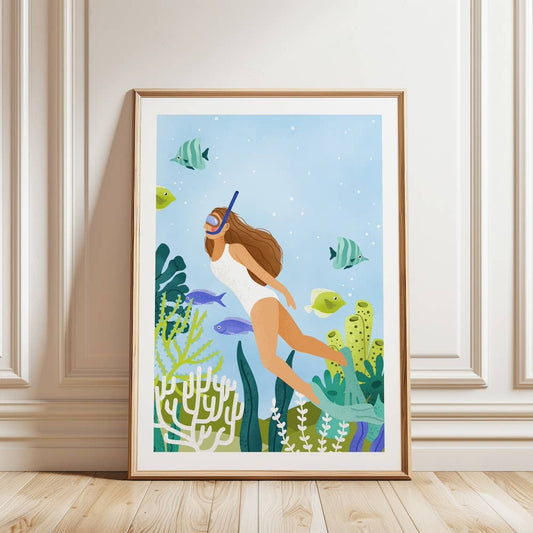 Affiche - Plongée