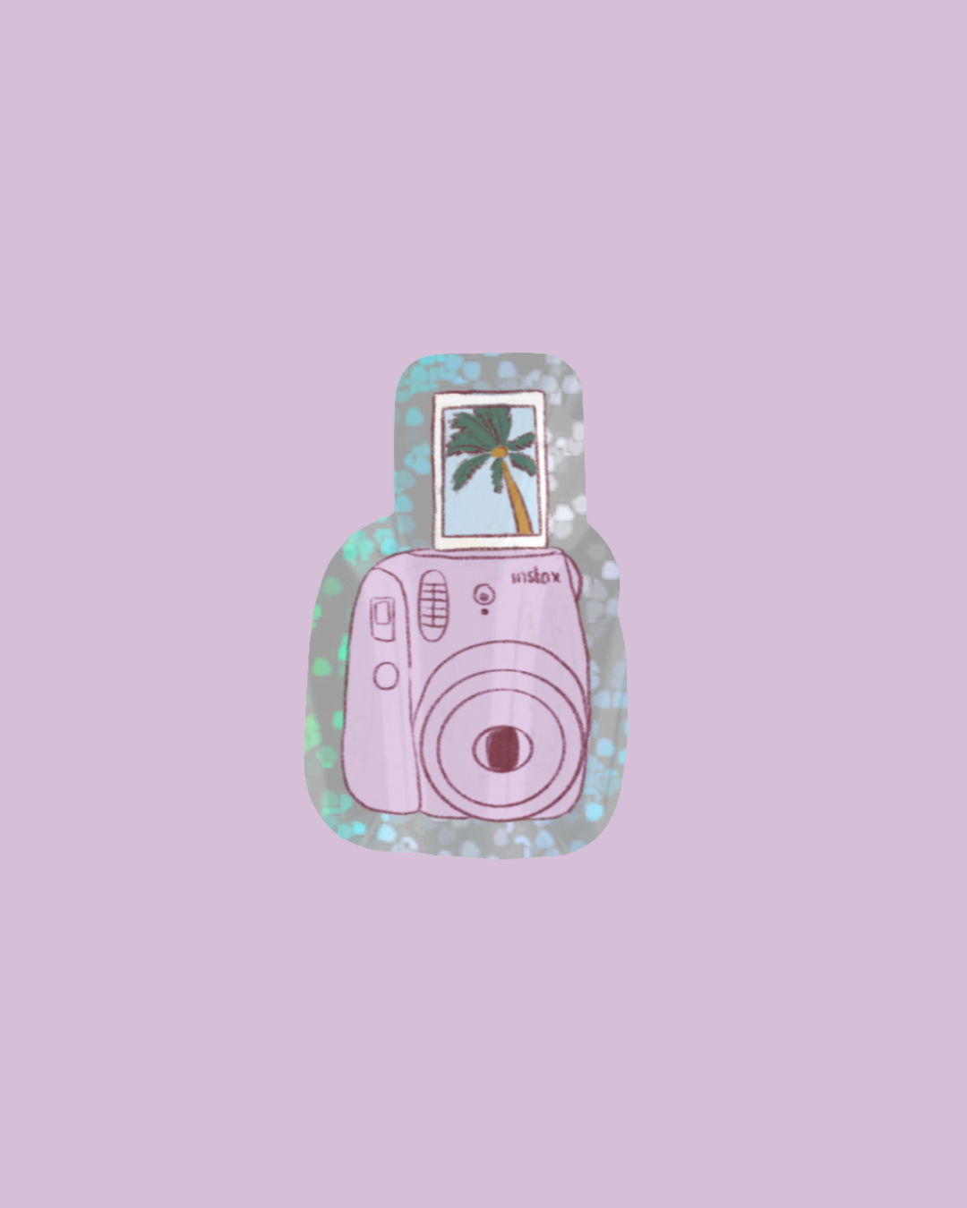 Sticker - Polaroïd Été