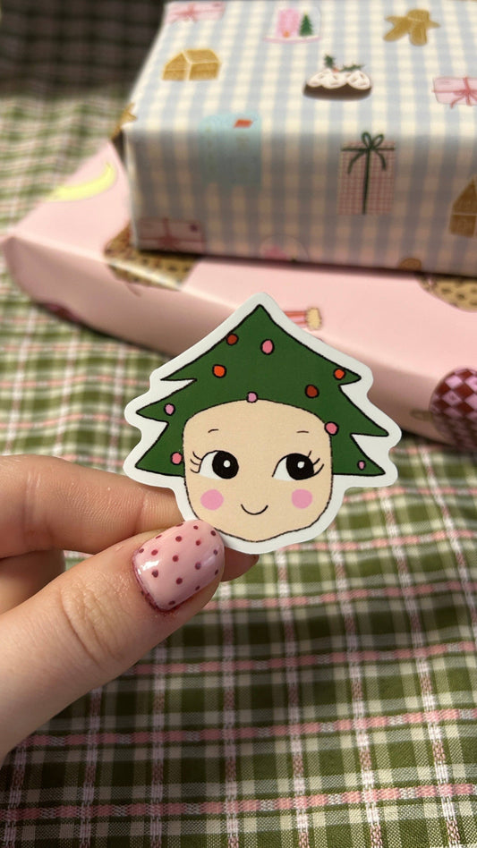 Sticker - Bébé Sapin de Noël
