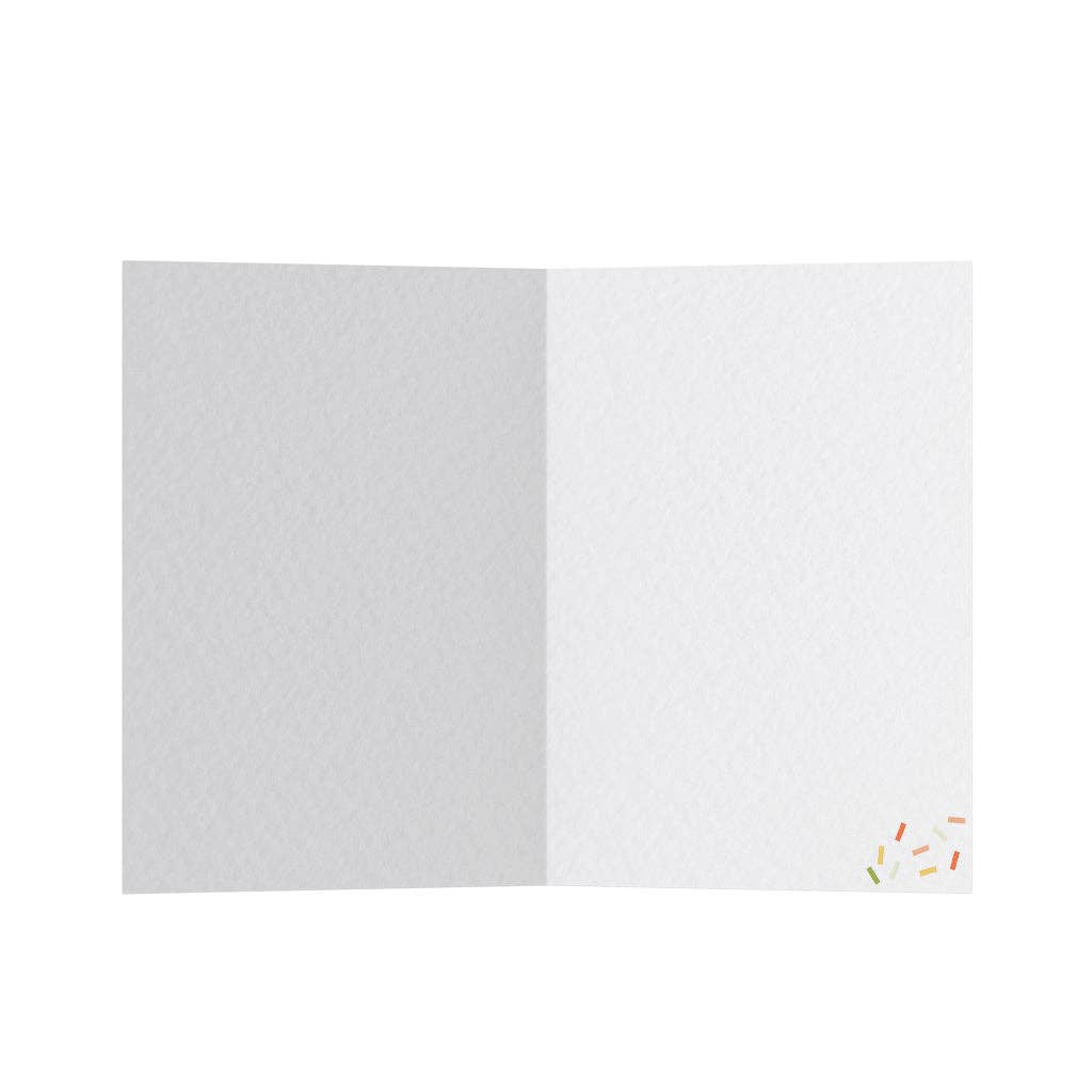 Carte de vœux - Confettis