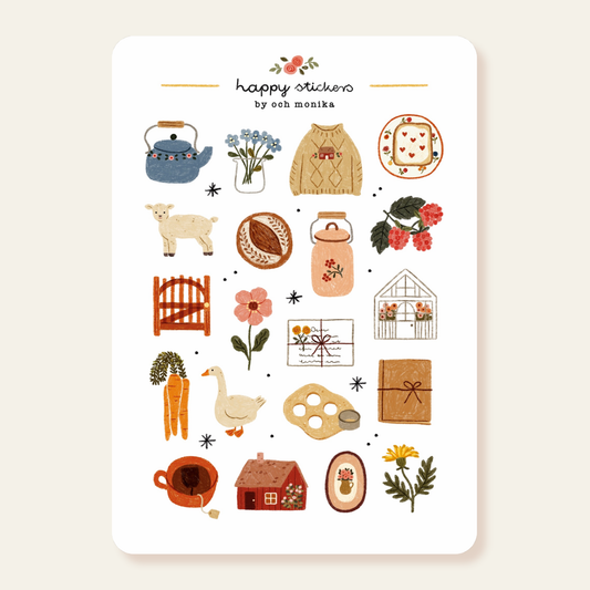Planche de stickers - Soft Life