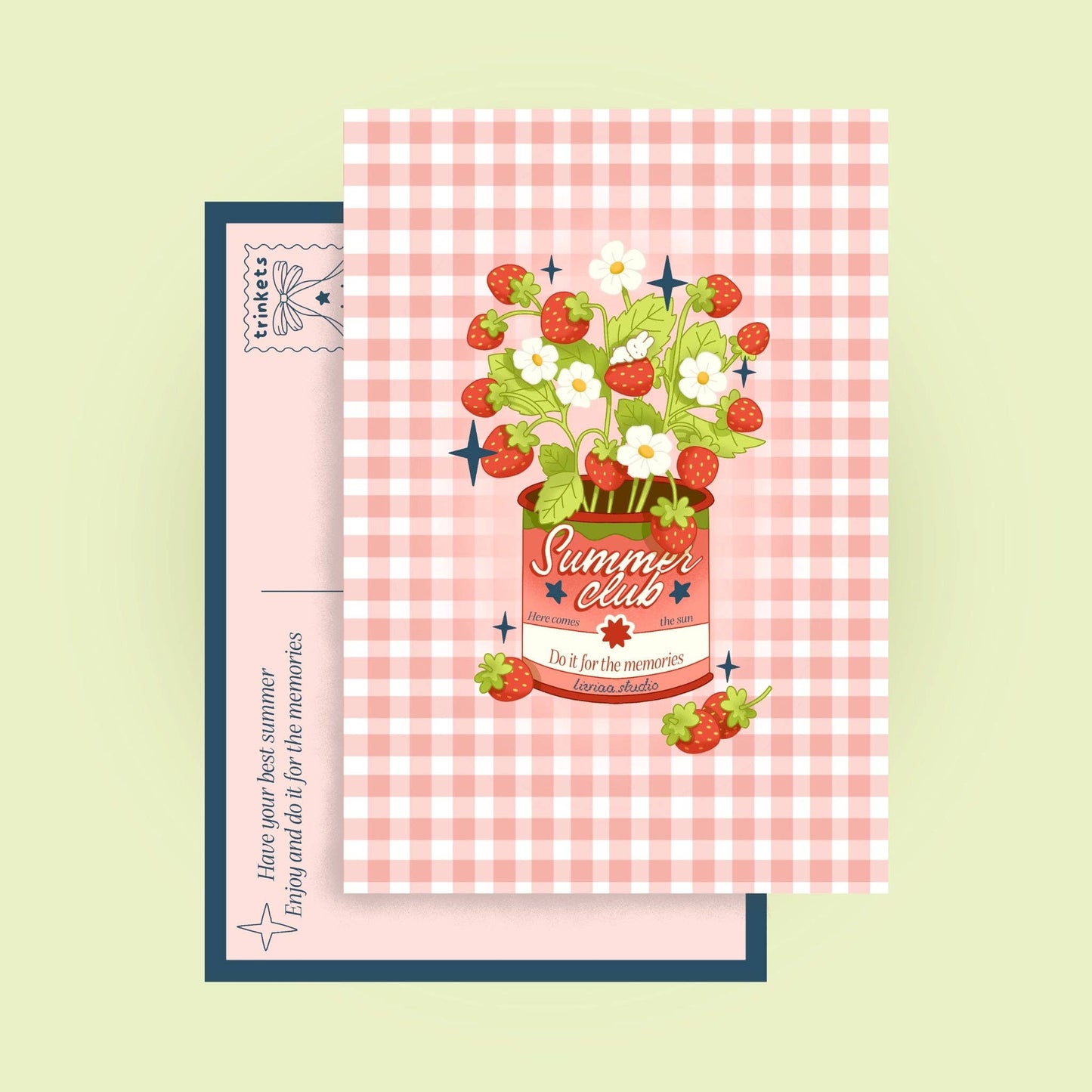 Carte Postale - Summer Club