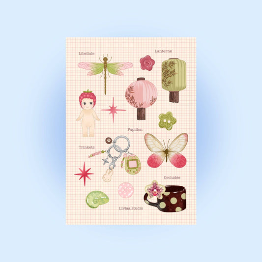 Print A5 - Lanterne Trinkets