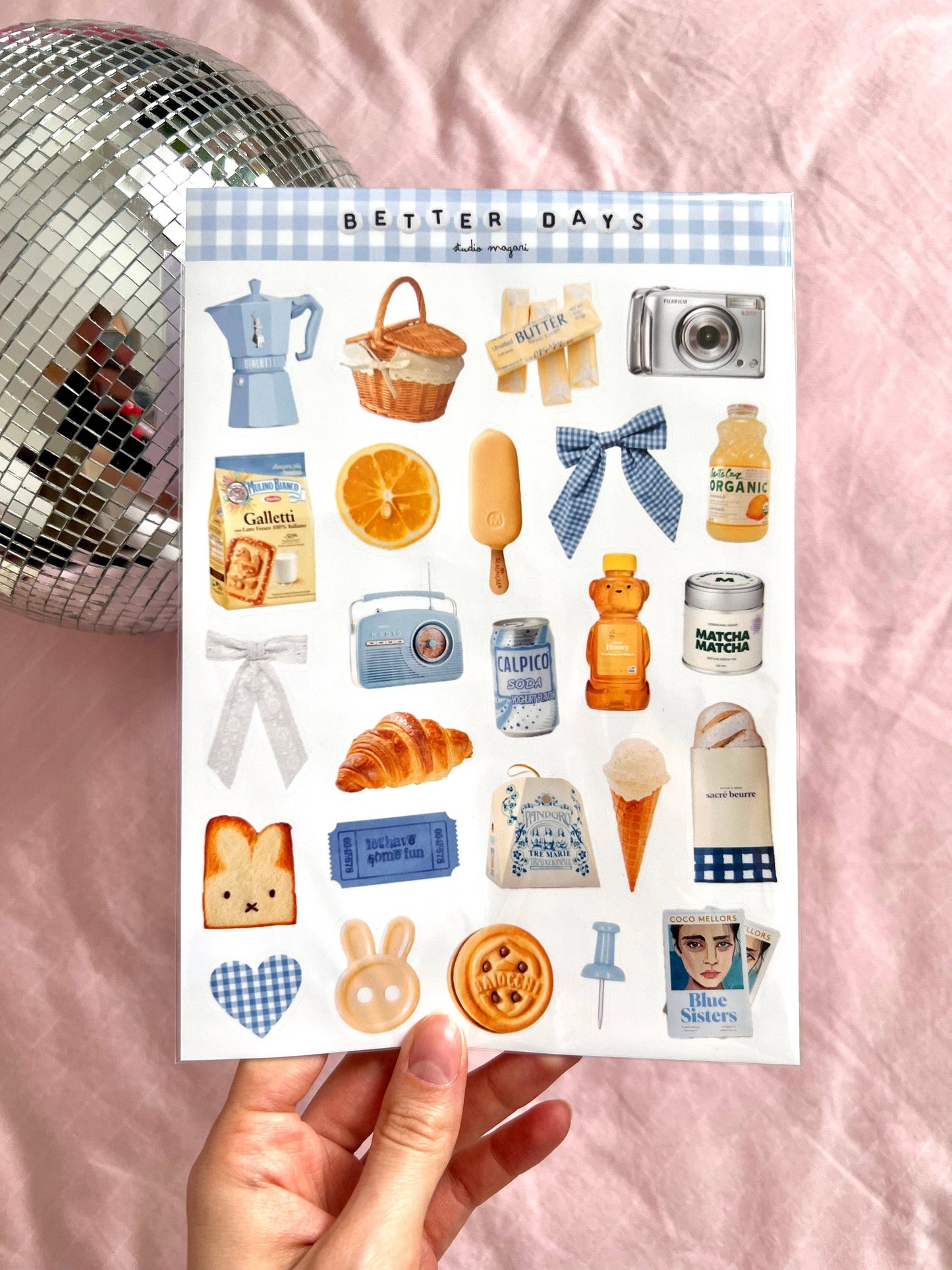 Planche de stickers - Better Days