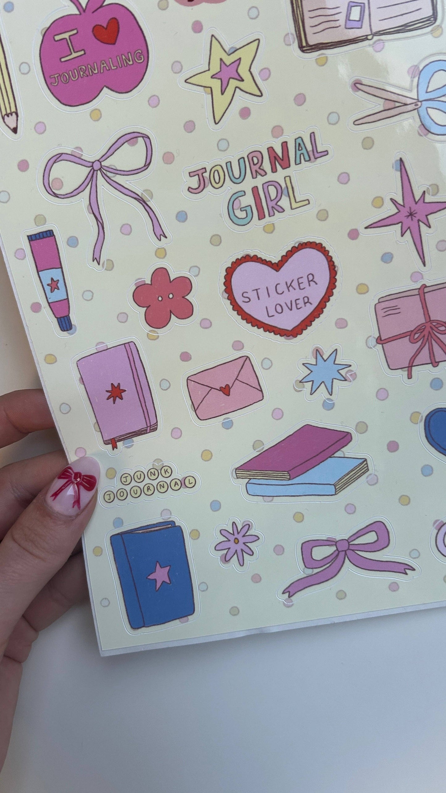 Planche de stickers - Crafty Girl  ✂️