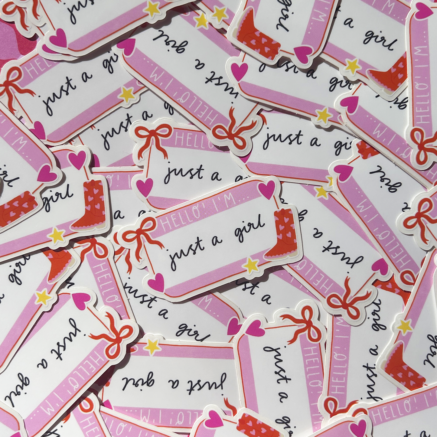 Sticker - Just a girl
