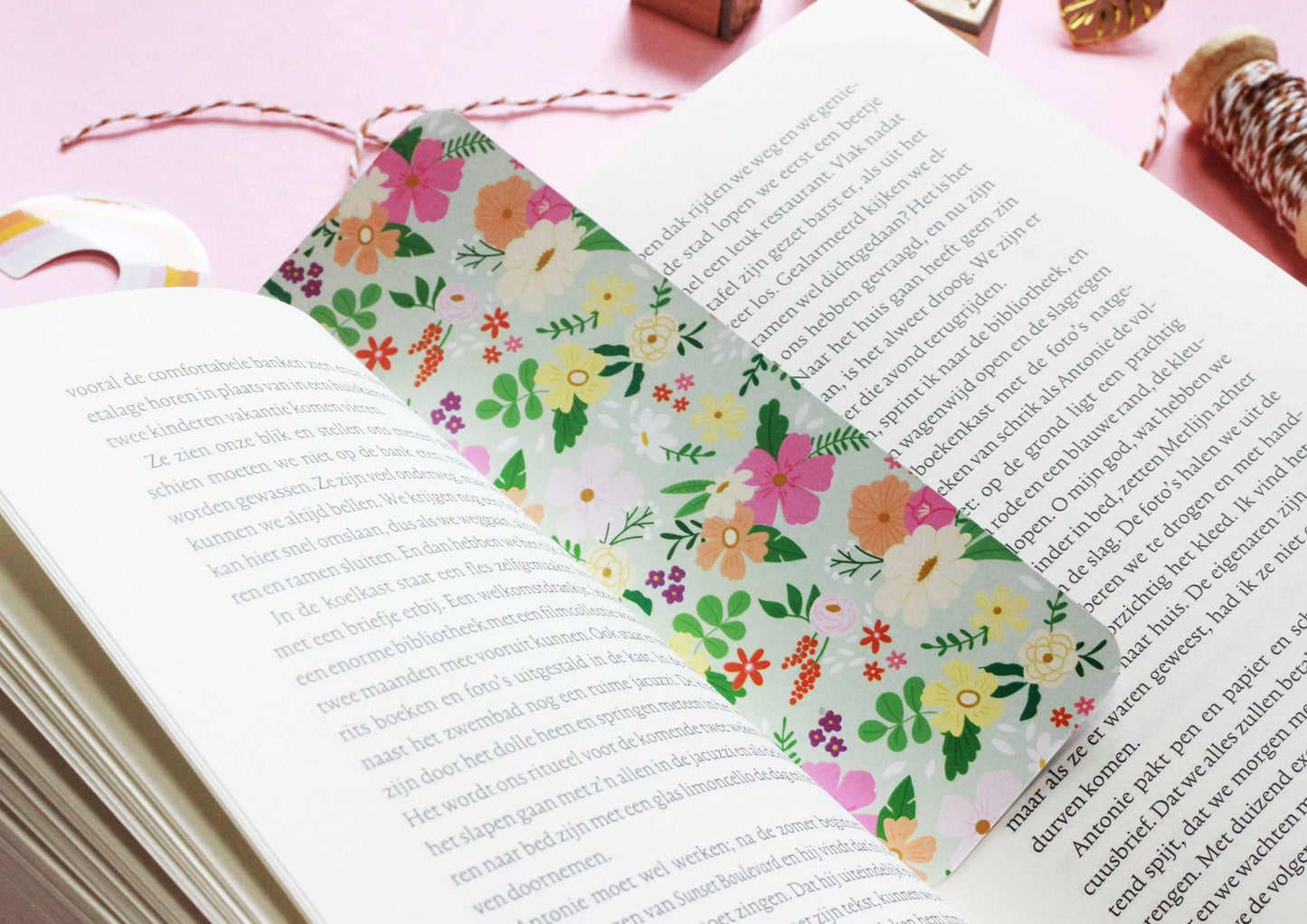Marque-page - Floral