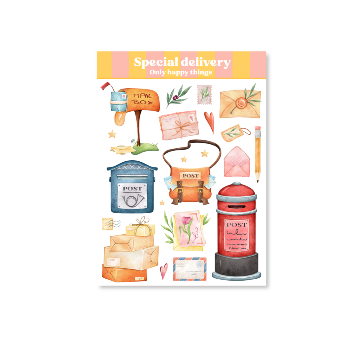Planche de stickers - Special Delivery