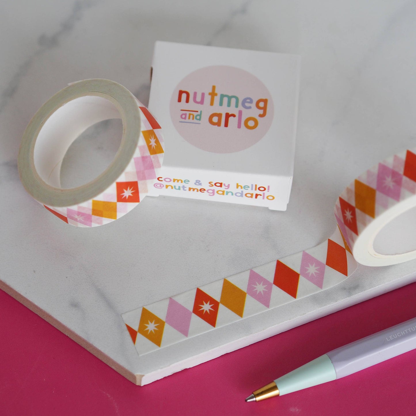 Washi Tape - Losanges Colorés