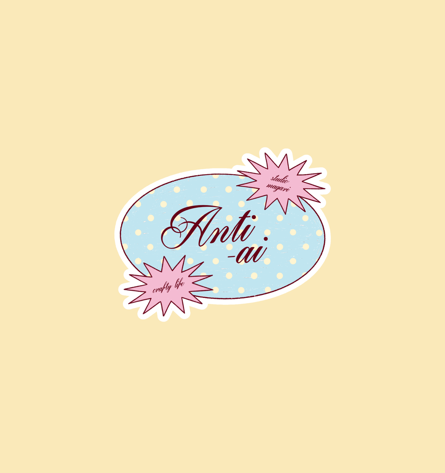 Sticker - Anti IA