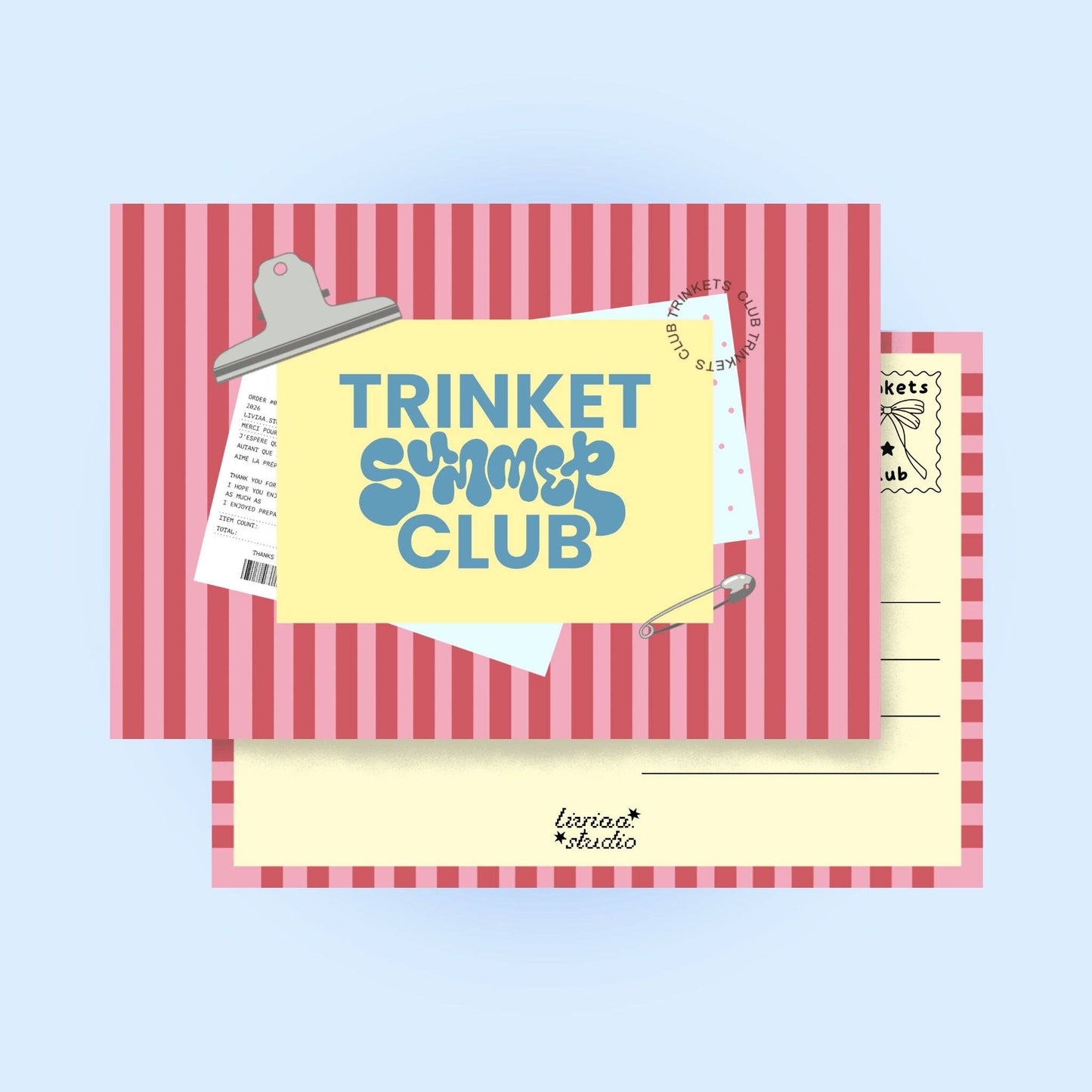 Carte Postale - Trinket Summer Club