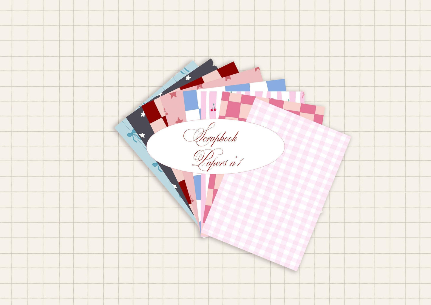Papier Scrapbooking - N°1