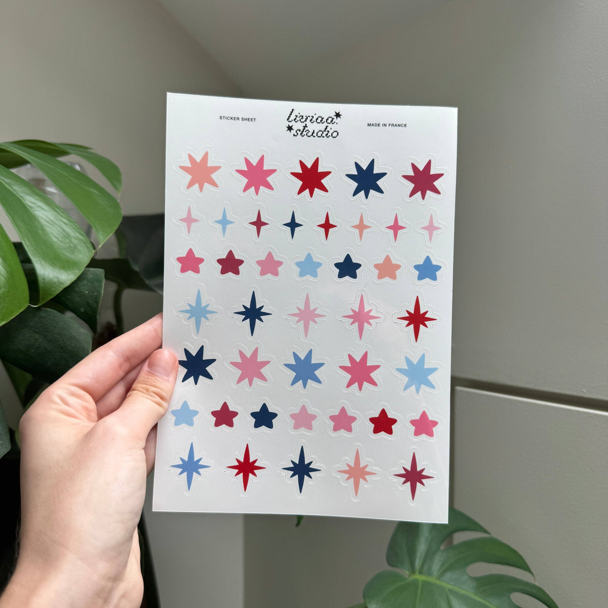 Planche de stickers - Étoiles