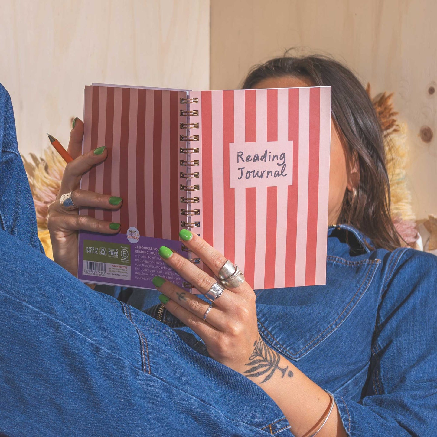 Journal de lecture - Rayures glamour