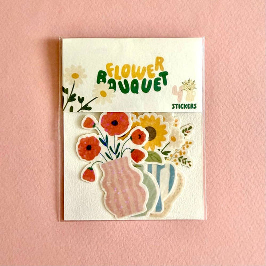 Lot de stickers - Flower Bouquet