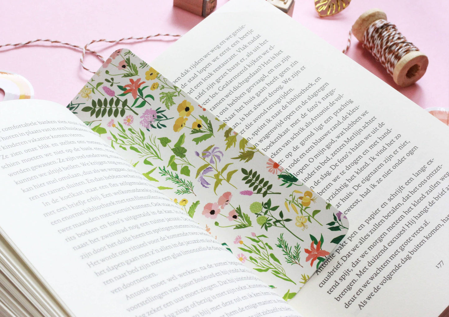 Marque-page - Fleurs Sauvages