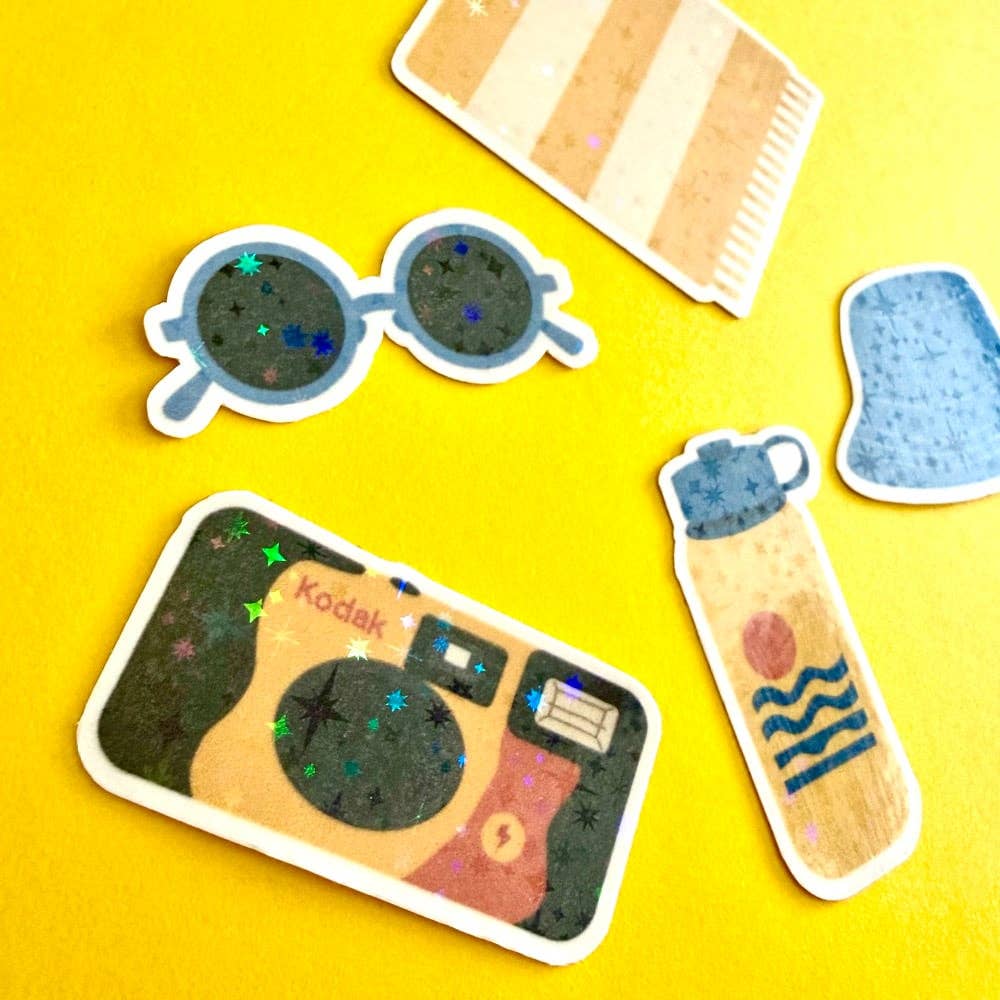 Lot de stickers - Été