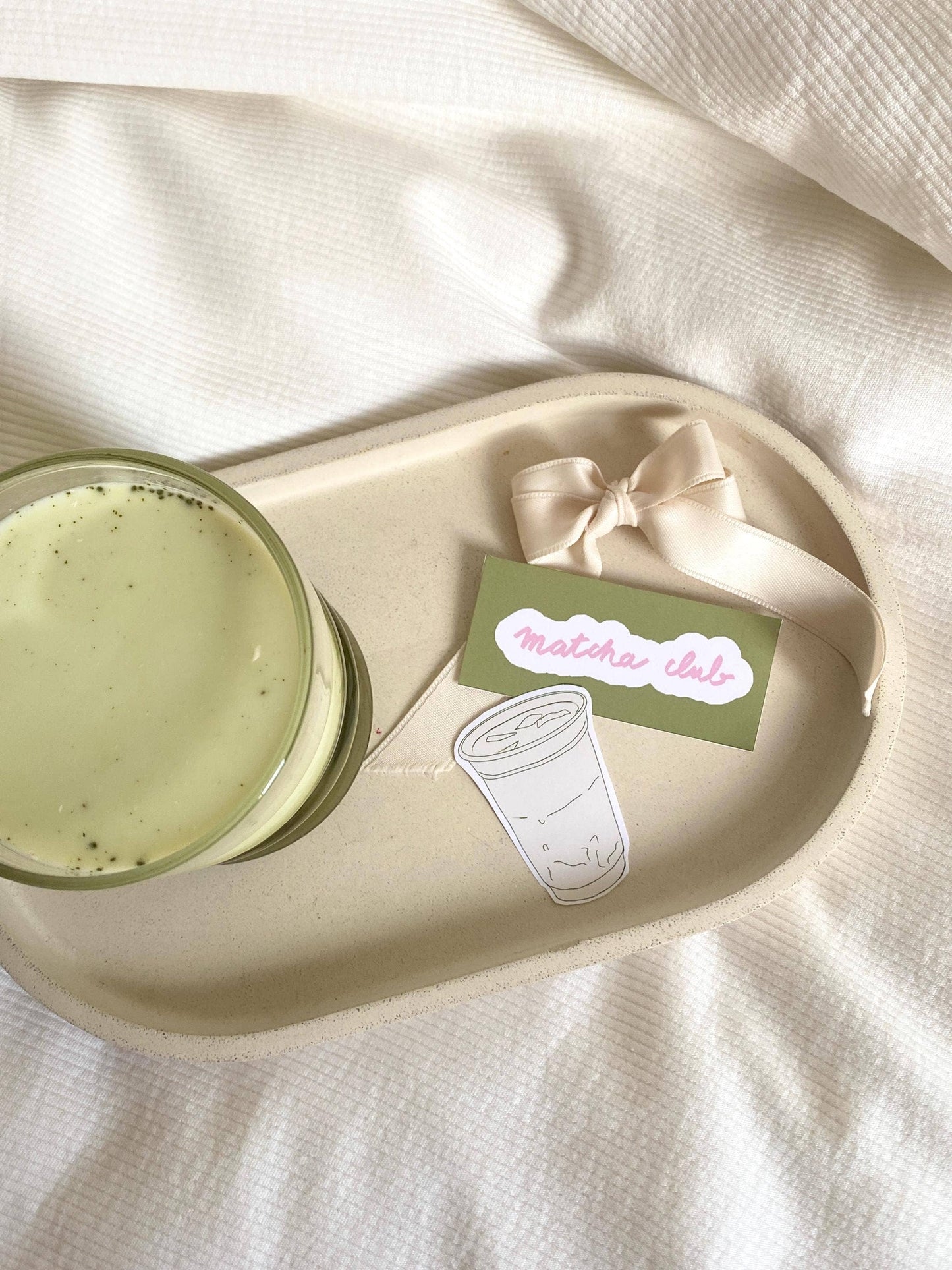 Lot de stickers - Matcha girl