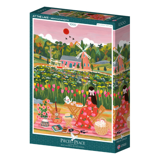 Puzzle 1000 pièces - Au Lac