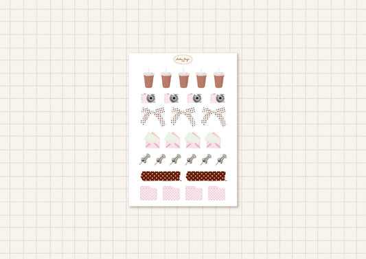 Planche de stickers - Journal Essentials