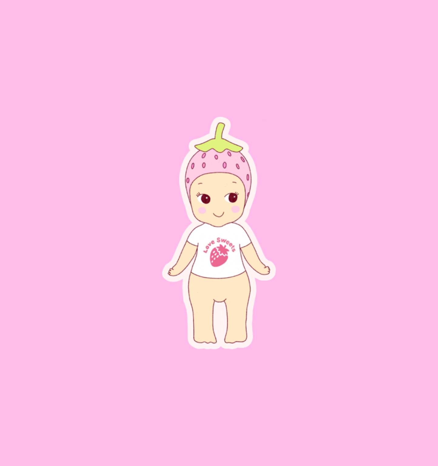 Sticker - Baby Fraise