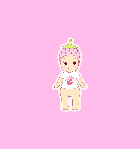 Sticker - Baby Fraise