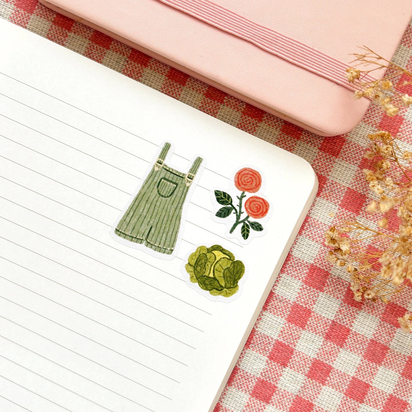 Planche de stickers - Au Jardin
