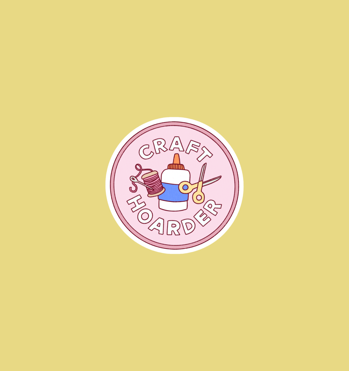 Sticker - Craft Hoarder