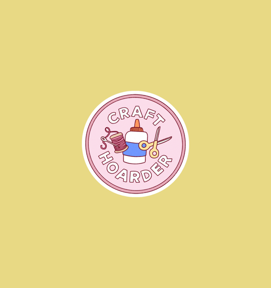 Sticker - Craft Hoarder