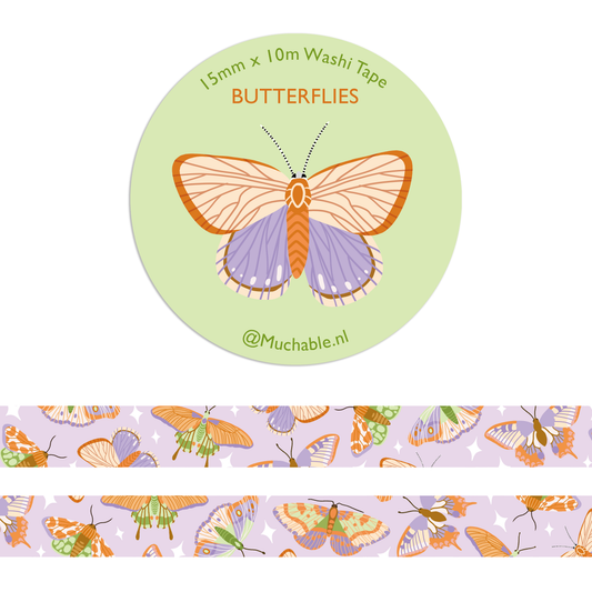 Washi Tape - Papillons