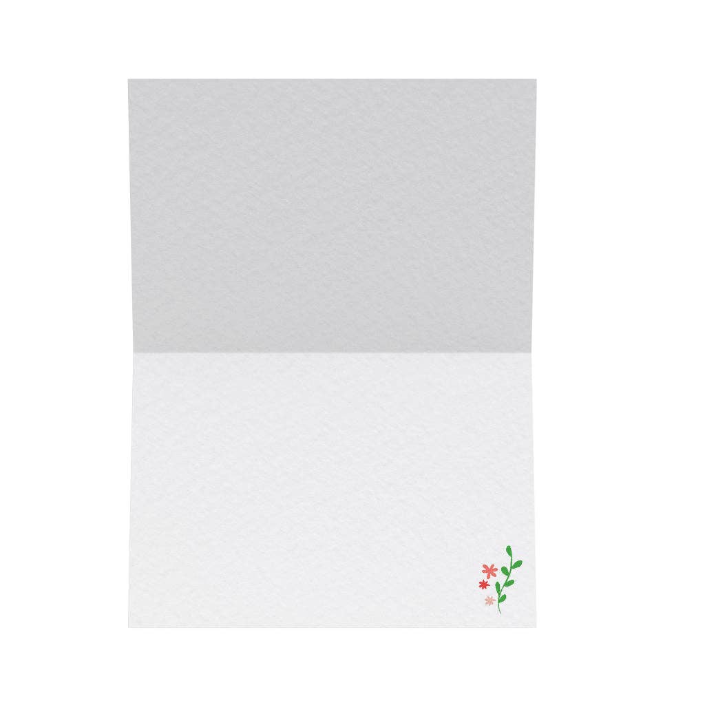 Carte de vœux - Baby Rose