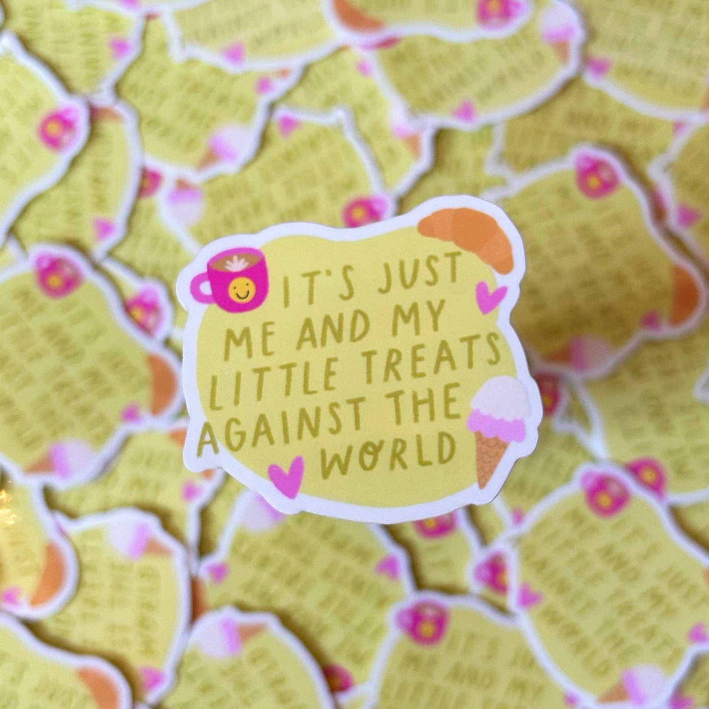 Sticker - Me and my little treats