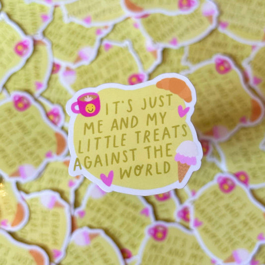 Sticker - Me and my little treats