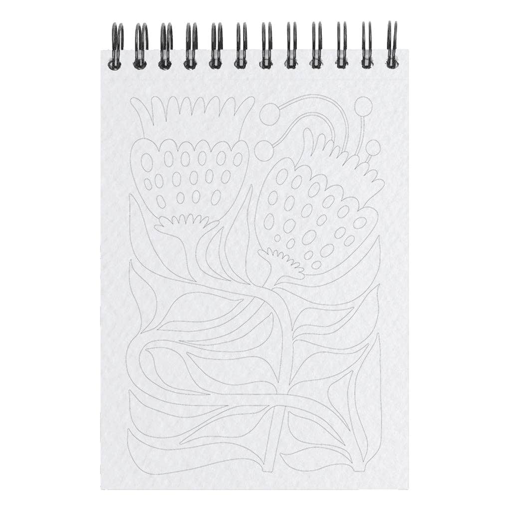 Carnet de coloriage - Tropical