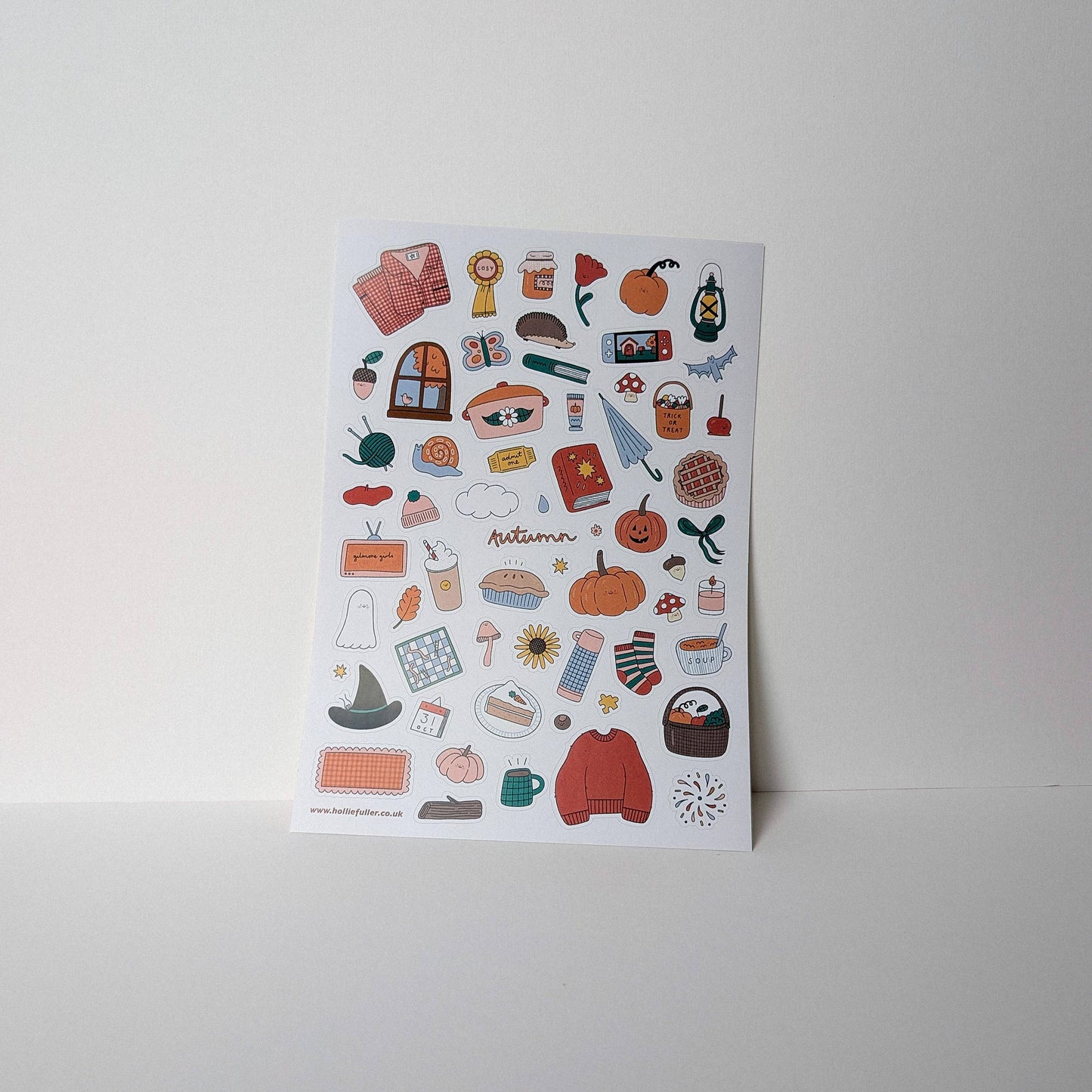 Planche de stickers - Souvenirs d'automne