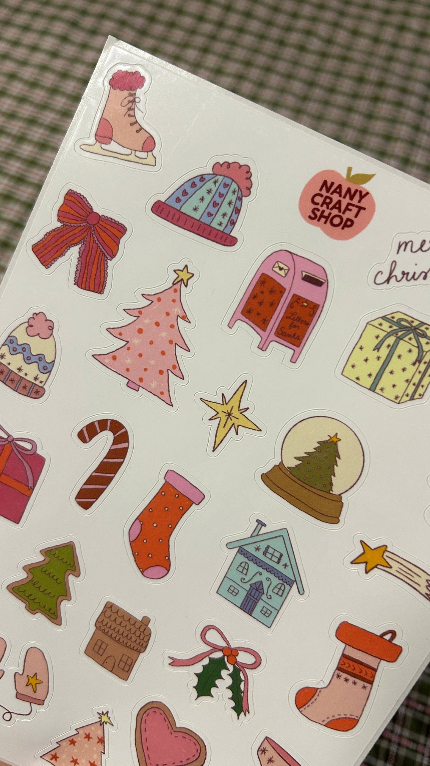 Planche de stickers - Noël 🎄