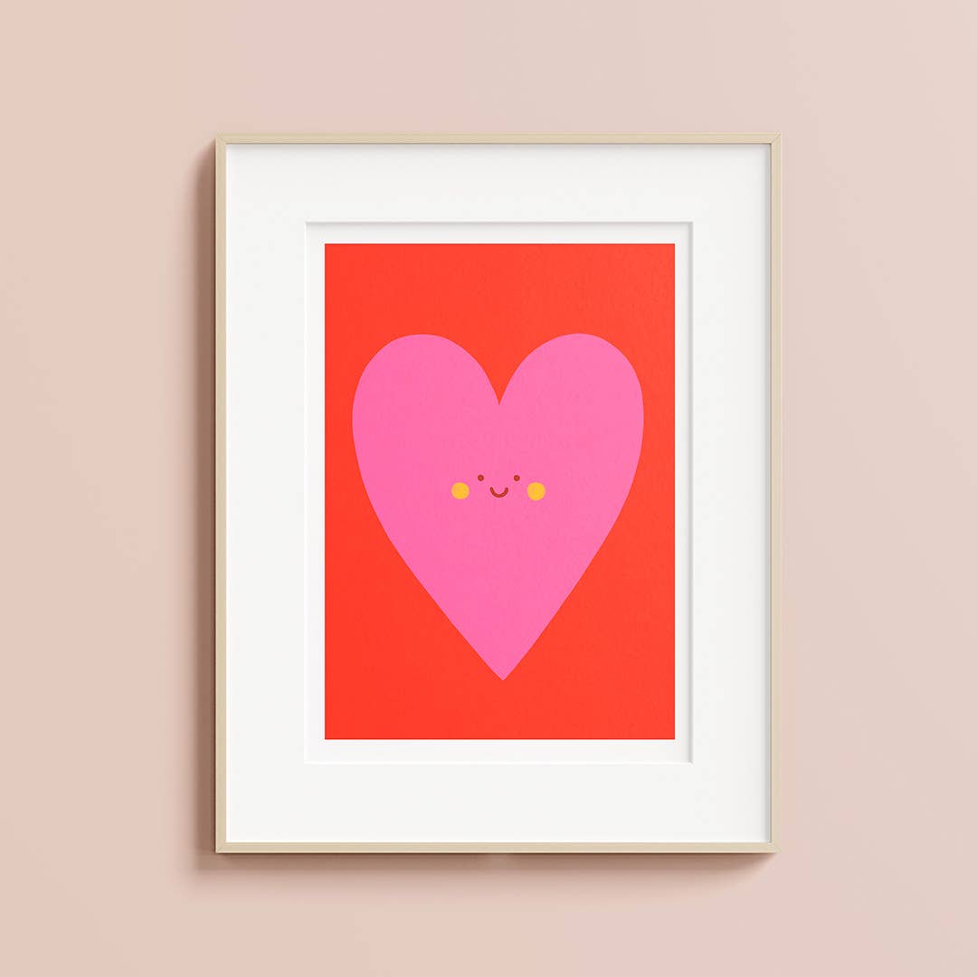 Affiche - Smiling heart