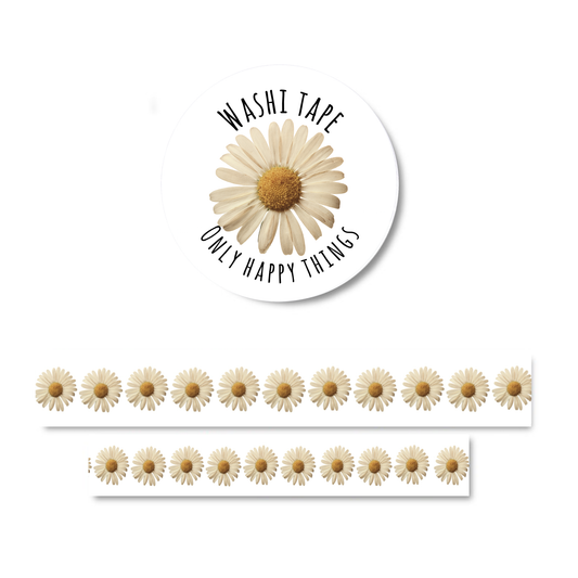 Washi Tape - Marguerites
