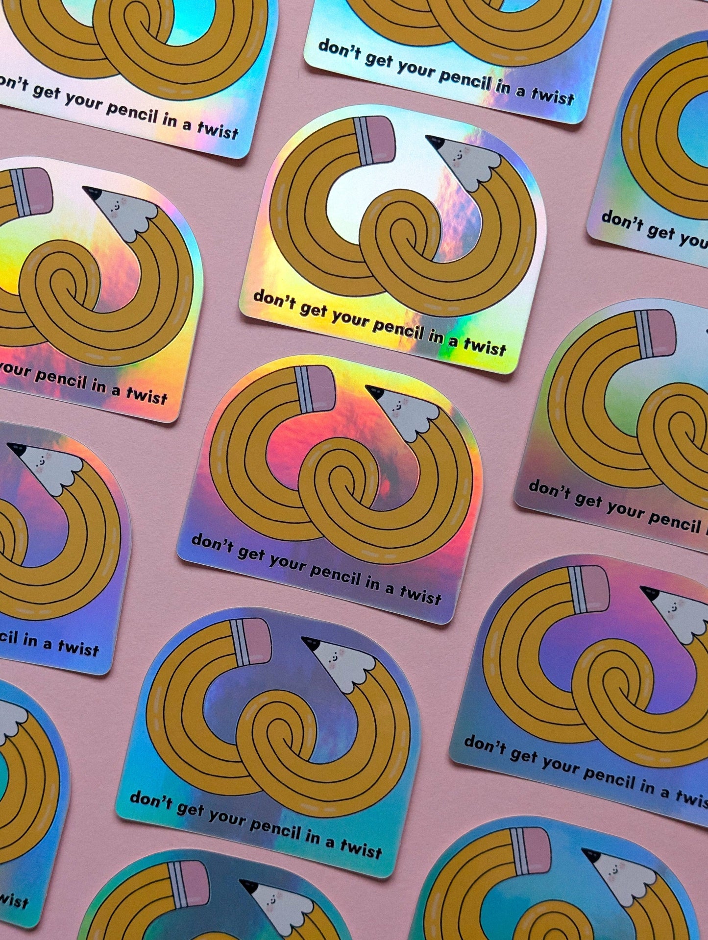 Sticker - Ne t'emmêle pas les crayons