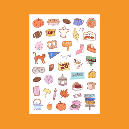 Planche de stickers - Cocooning