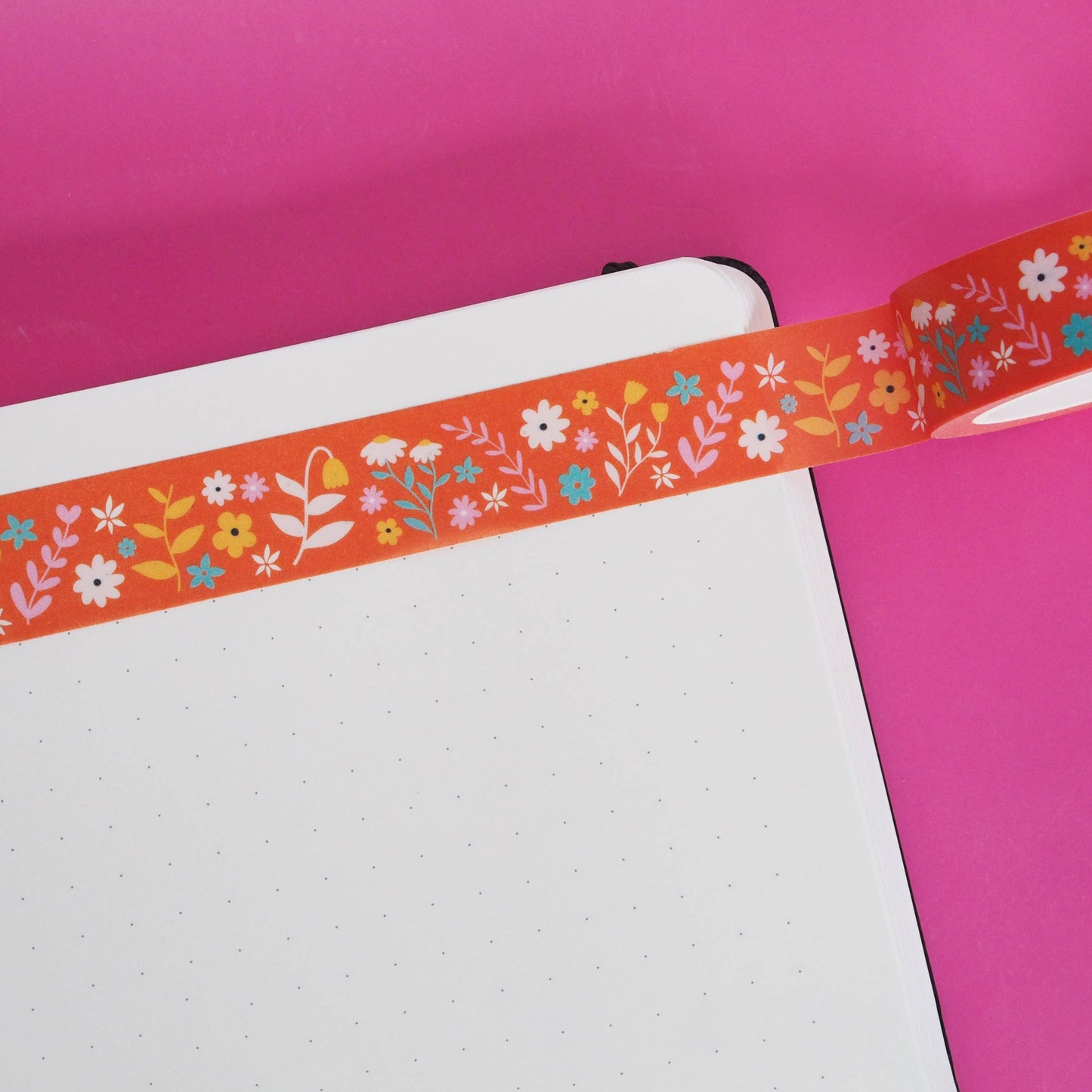 Washi Tape - Floral Flourish Bright