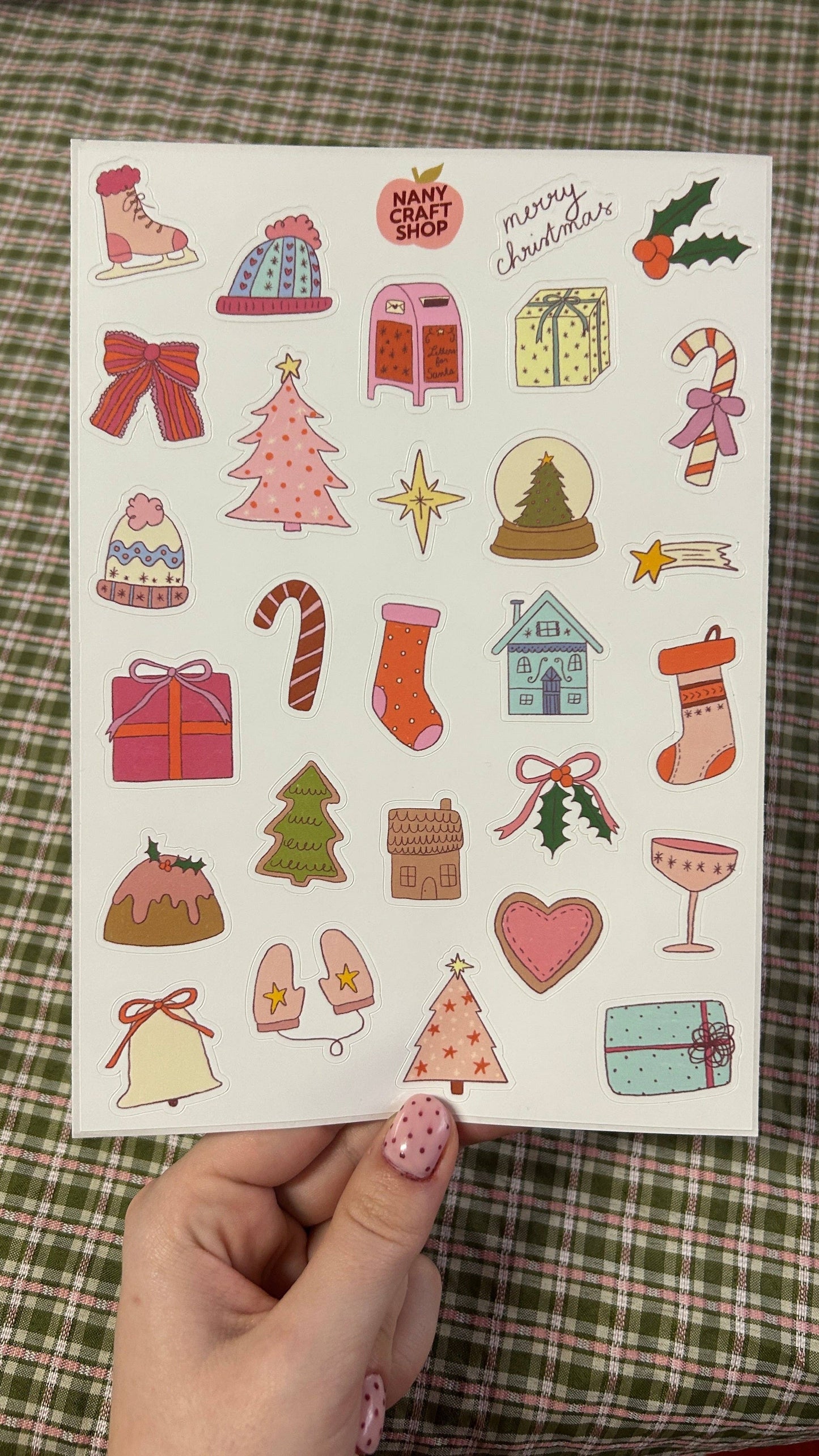 Planche de stickers - Noël 🎄