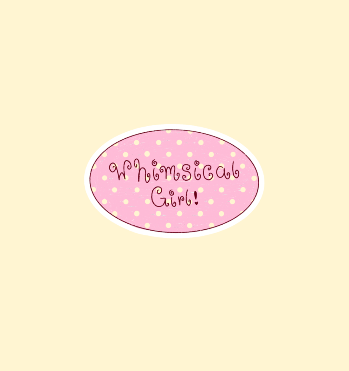 Sticker - Whimsical Girl