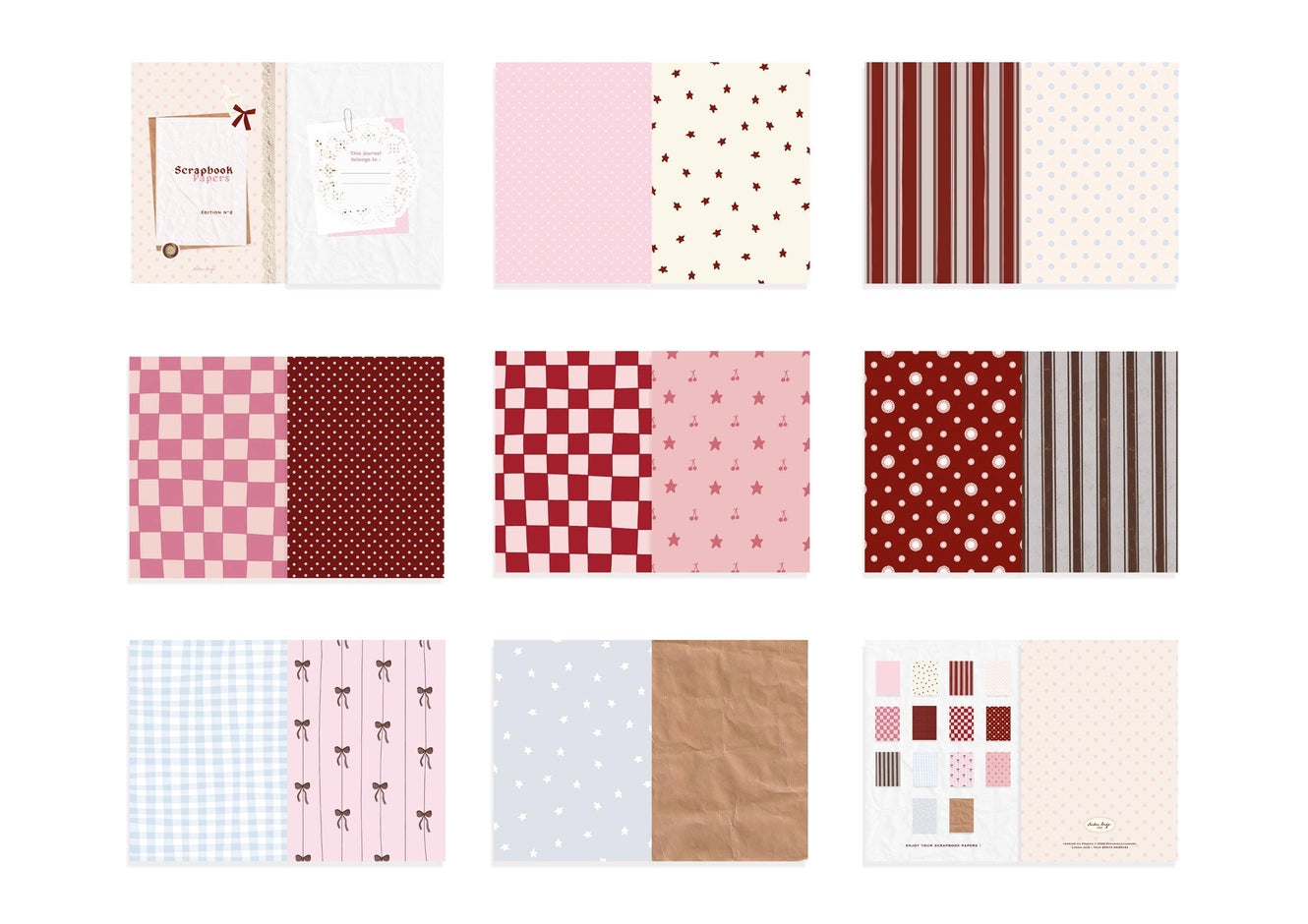 Scrapbook Paper - Édition N°2