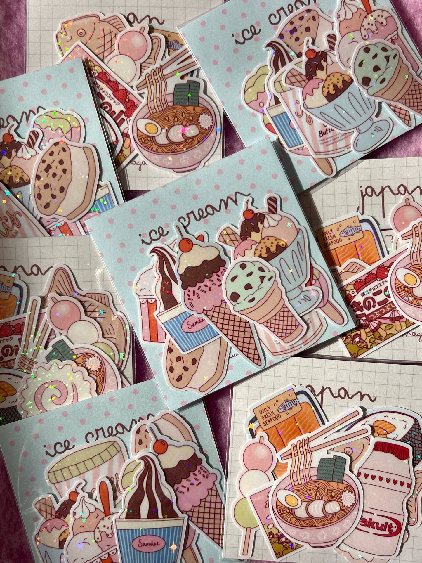 Pack de stickers - Japon