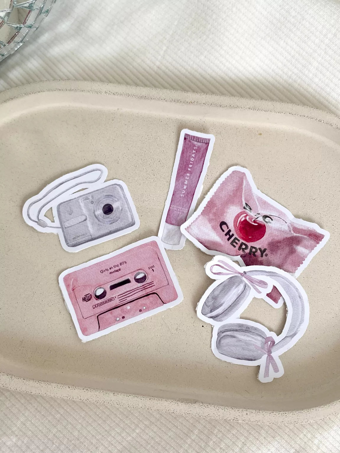 Lot de stickers - It-girl